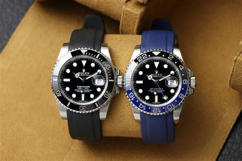 rubber band rolex submariner|rolex watch with rubber strap.